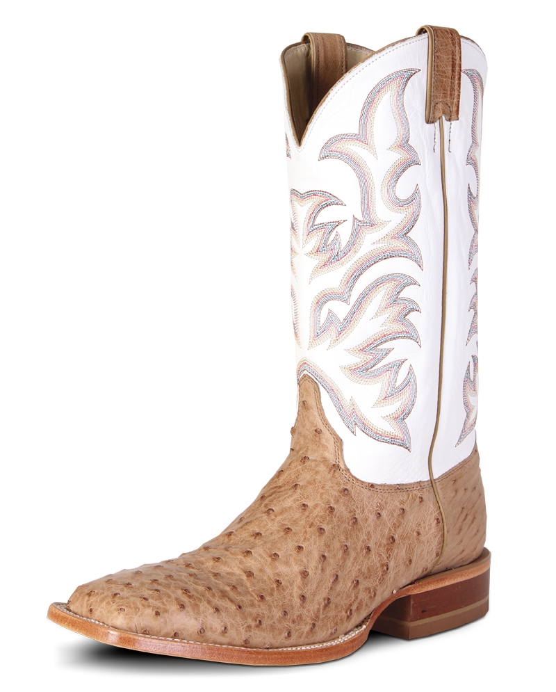 ostrich boots justin