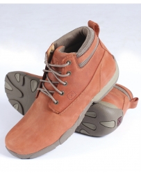 Twisted X Boots® Men's Burnt Orange Lace Up Driving Moc