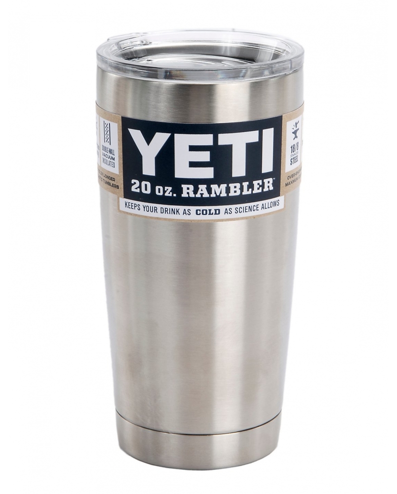  YETI Rambler 20 oz Tumbler, Stainless Steel, Vacuum