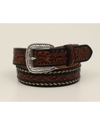 Ariat® Men's Embossed Horse Hair Belt