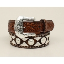 Ariat® Men's Round Tri Conchos Belt