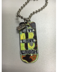 Kate Mesta® Ladies' Live Laugh Love Necklace