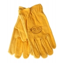 Buffalo Leather Fort Western Logo Gloves