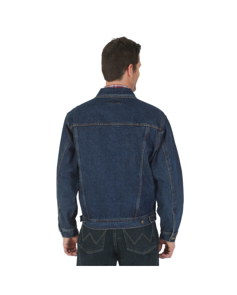 Wrangler® Men's Rugged Wear Denim Jacket Big and Tall Fort Brands