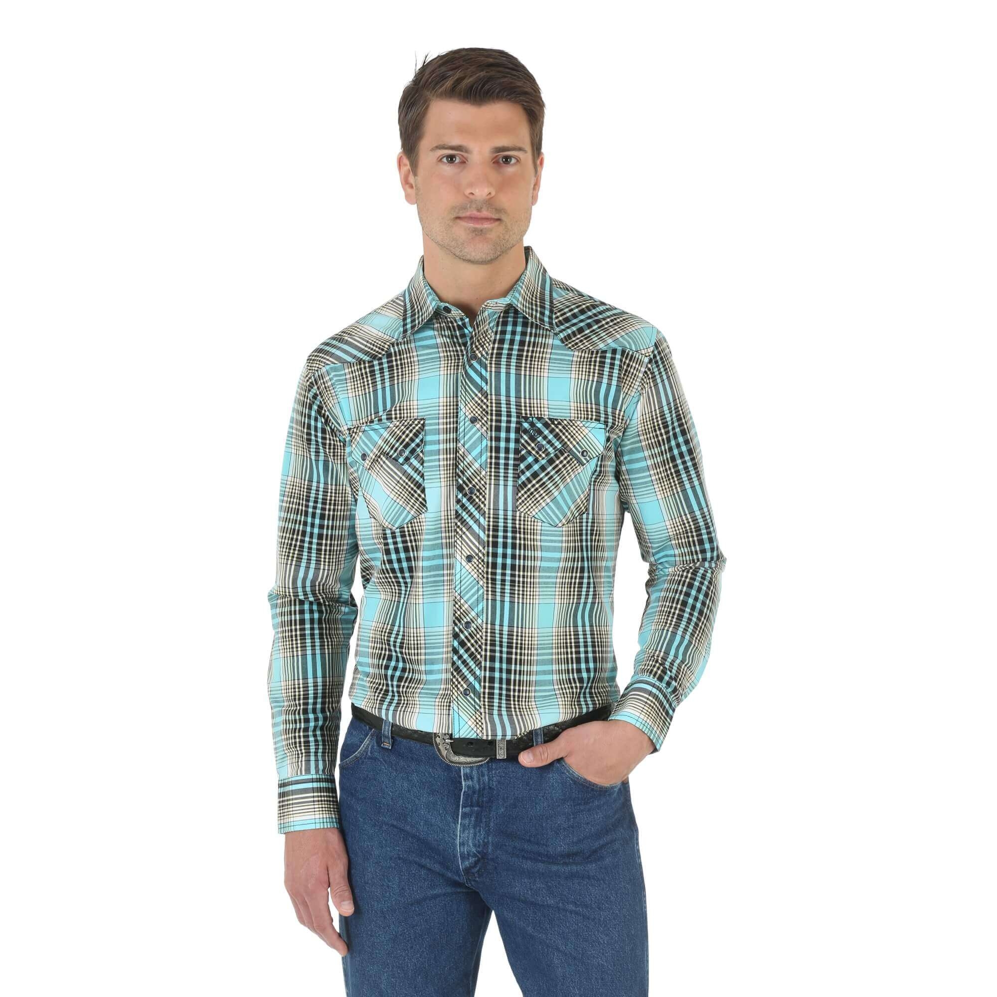 wrangler jeans shirt
