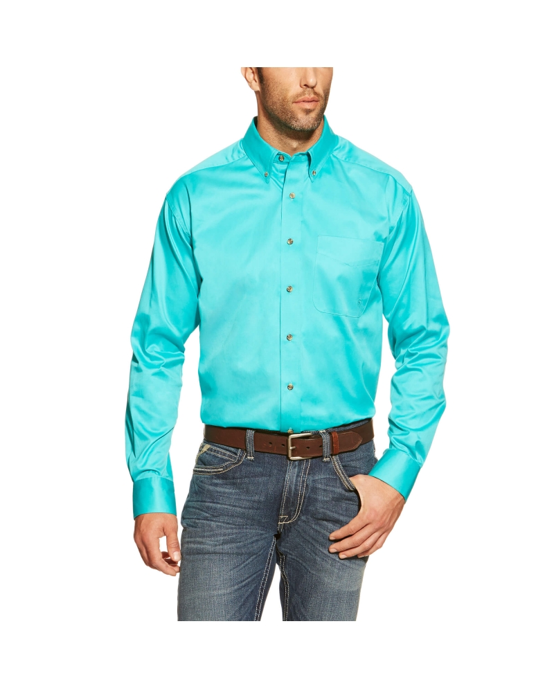 ariat white dress shirt