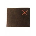 Twisted X® Men's Orange Logo Bifold Wallet