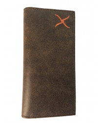 Twisted X® Men's Orange Logo Rodeo Wallet