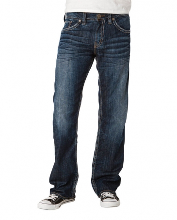Men's Relaxed Fit Straight Leg Jeans 