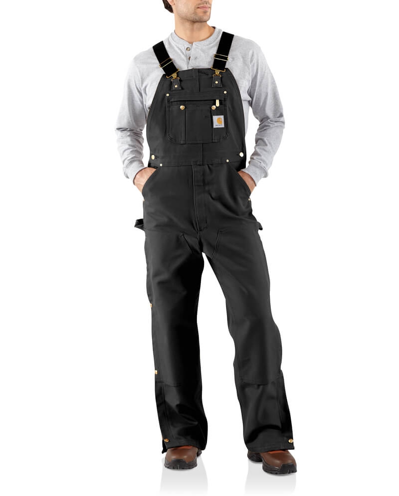 Carhartt® Men's Duck Zip-To-Thigh Bib Overall - Fort Brands