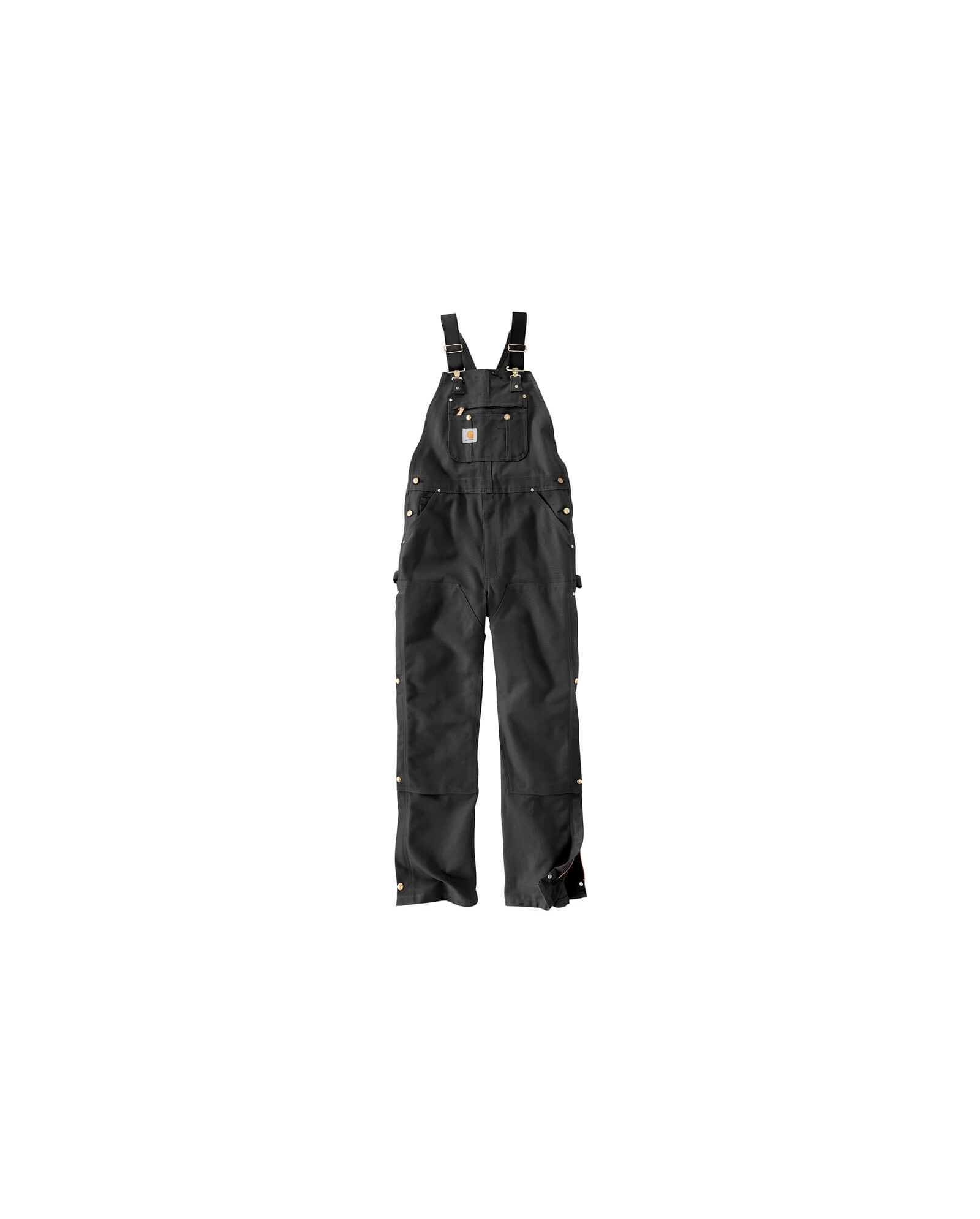 Carhartt® Men's Duck Zip-To-Thigh Bib Overall - Fort Brands