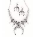 Cindy Smith® Ladies' Squash Blosson Necklace Set