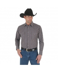 Wrangler® Men's Wrinkle Resistant Long Sleeve Plaid Shirt - Tall