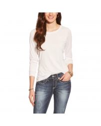 Ariat® Ladies' Embossed Baselyr Top