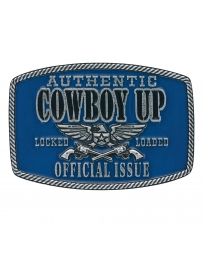 Montana Silversmiths® Men's Cowboy Up Buckle