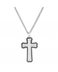 Montana Silversmiths® Men's Wheat Cross Necklace