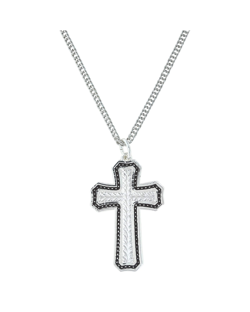 Montana silversmith sales mens cross necklace