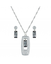 Montana Silversmiths® Ladies' Smokey Quartz Crystal Set