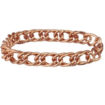 Amazon.com: Apex Copper Bracelet Wide Link Size 9