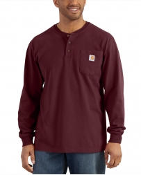 Carhartt® Men's Long Sleeve Workwear Henley Shirt - Big