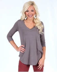 Survival Ladies' 3/4 V Neck Tee