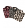 Men's Assorted Western Snap Plaid Shirt