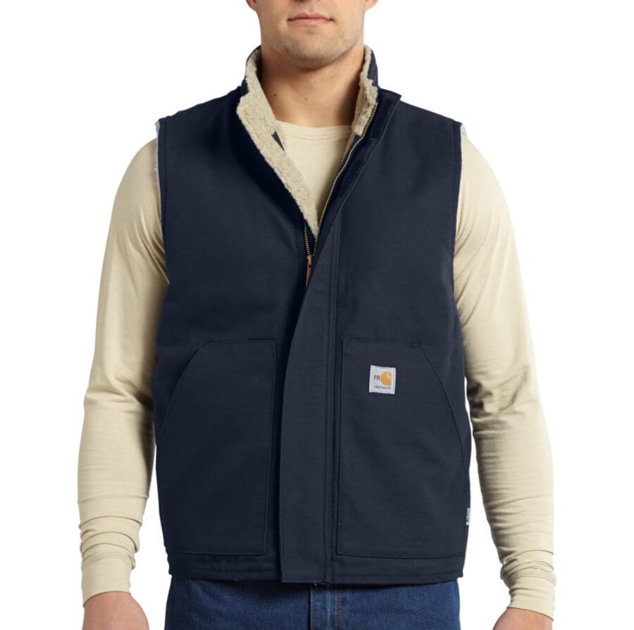 Carhartt Men s Flame Resistant Mockneck Vest Fort Brands