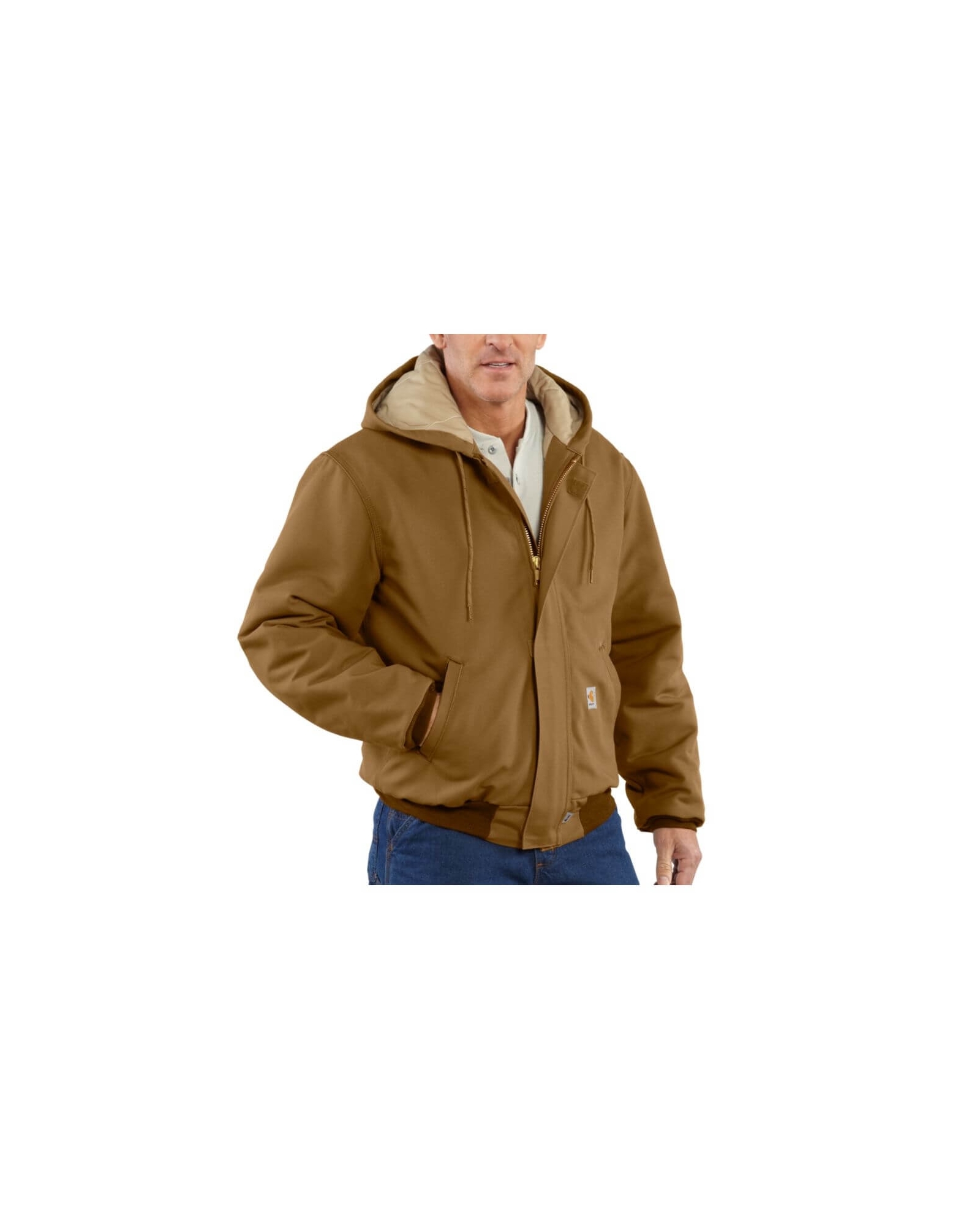 Carhartt® Men's Flame-Resistant Duck Active Quilt Lined Jacket