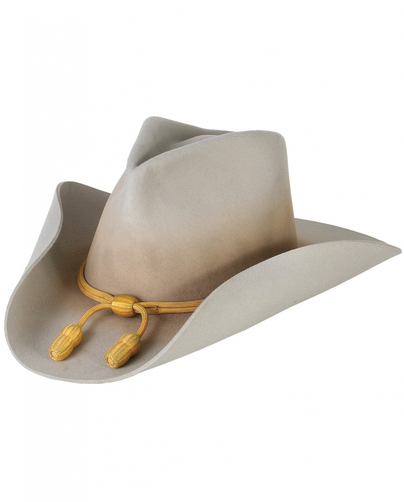 grey cavalry hat