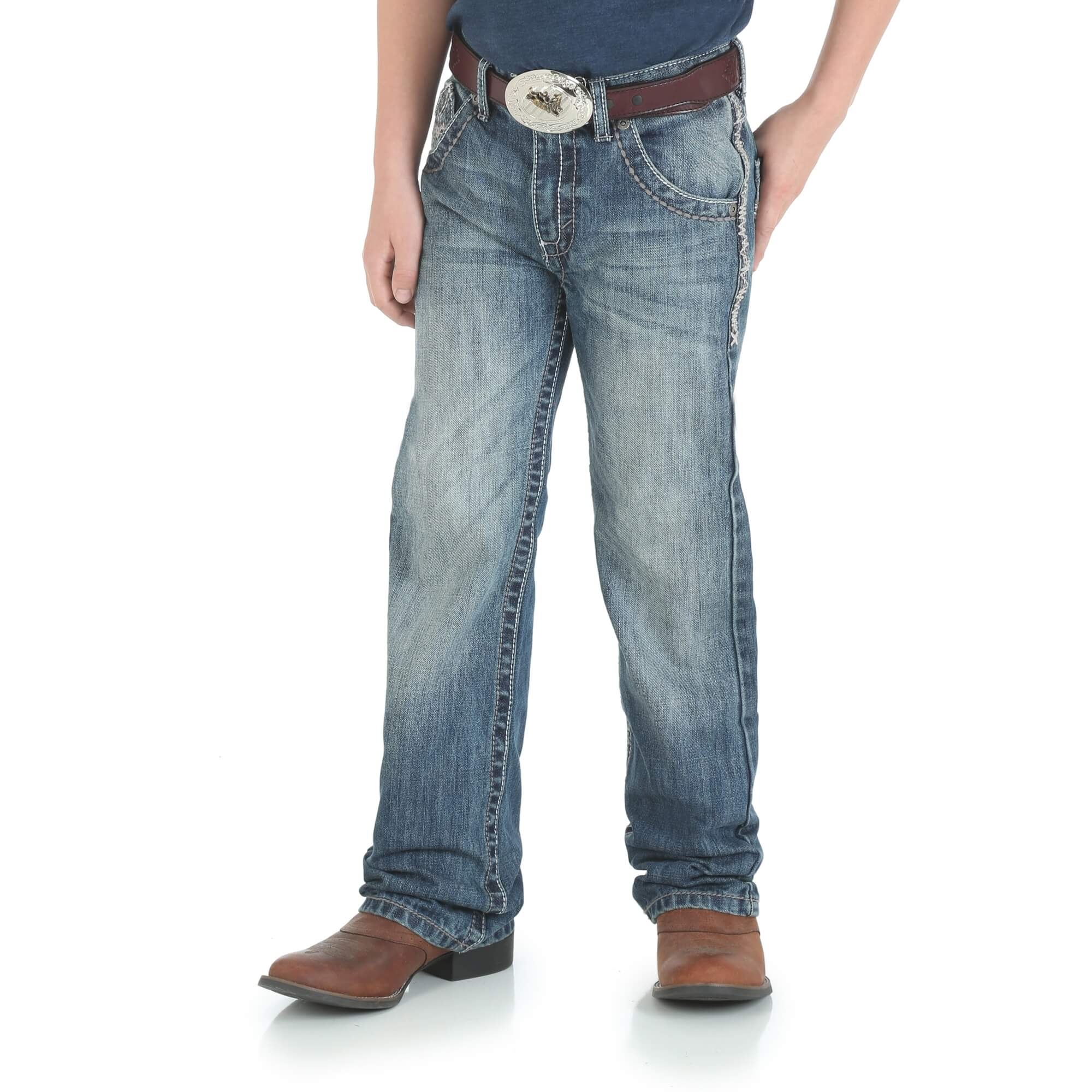 Wrangler® 20X® Boys' No. 42 Vintage Boot Cut Jeans - Fort Brands