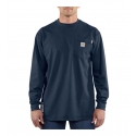 Carhartt® Men's Flame Resistant Cotton Long Sleeve Tee - Big & Tall