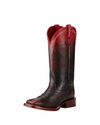 red lizard boots