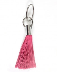 Gypsy Soule® Ladies' Pink Fringe KeyChain