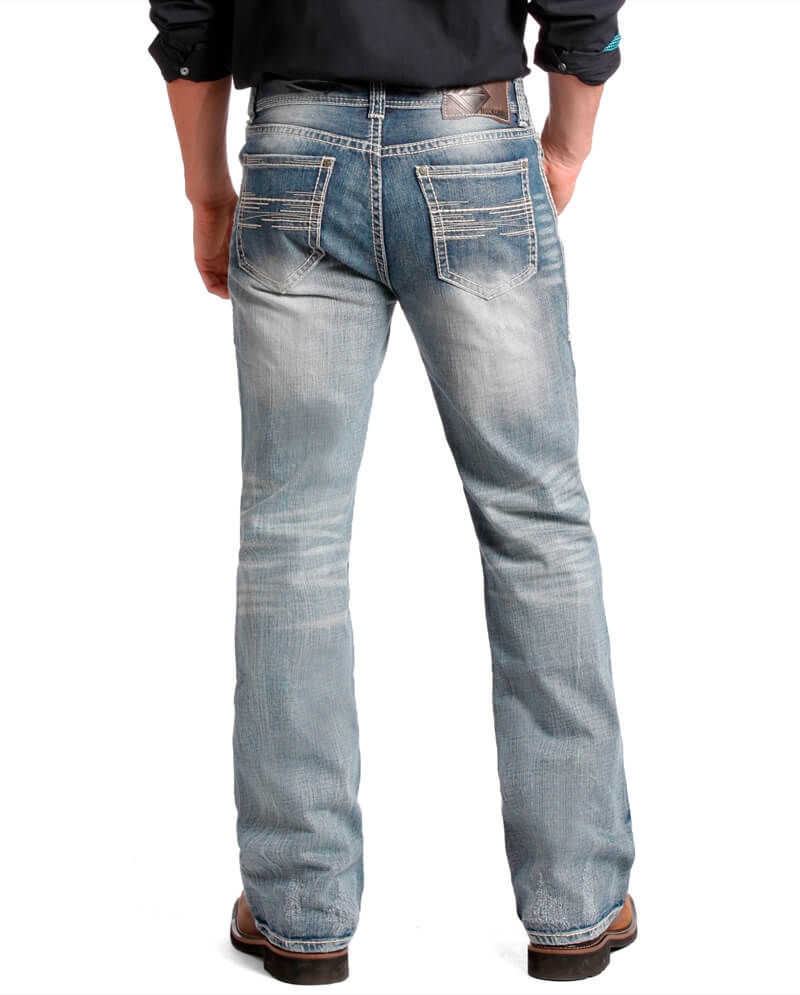 rock and roll cowboy men's jeans
