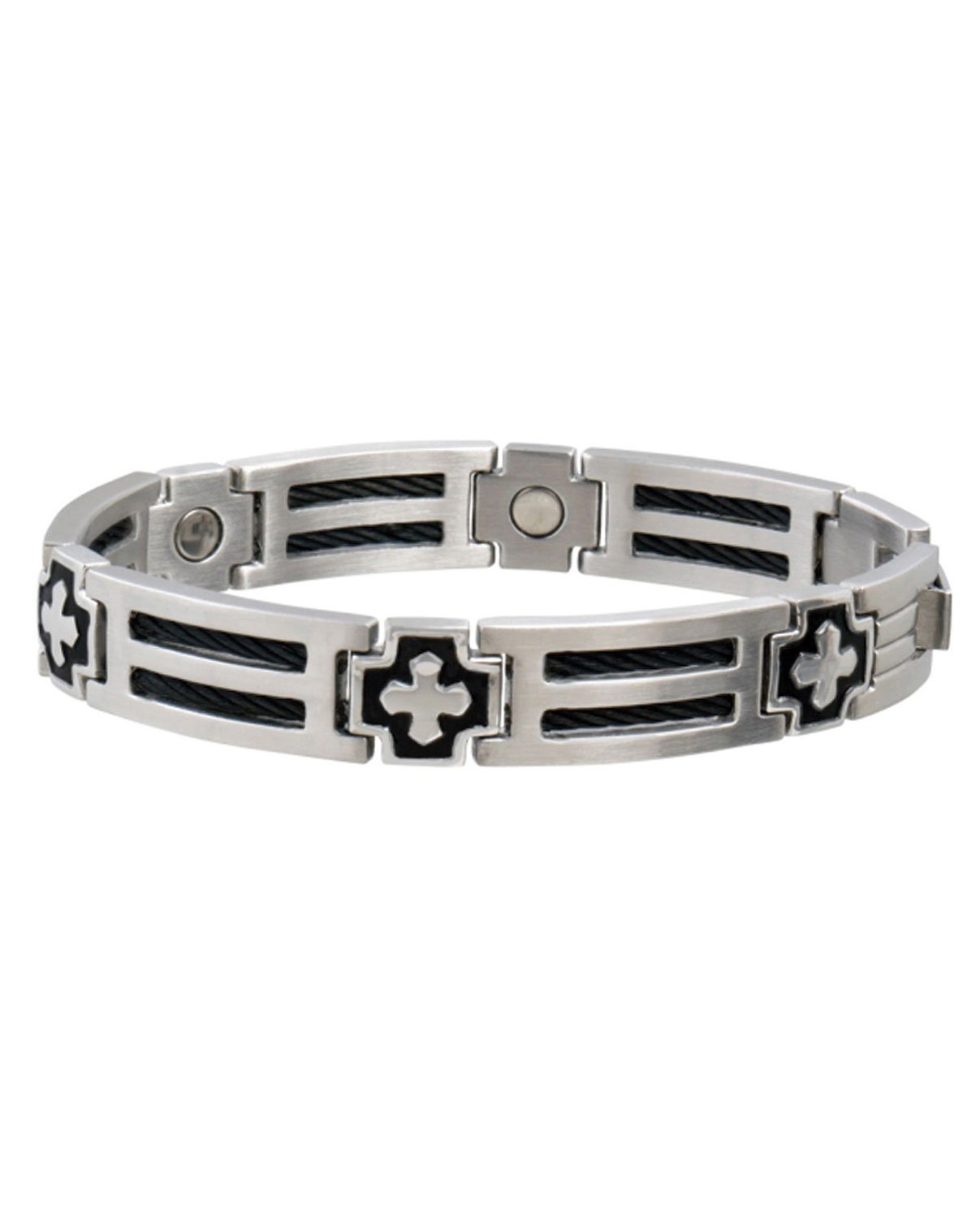 Sabona® Ladies' Executive Silver Gem Magnetic Bracelet - Fort Brands