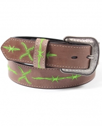 Twisted X® Men's Green Barbwire belt