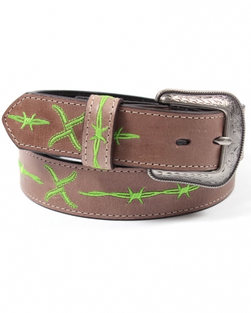 belts x mens twisted Barbwire Fort belt Brands Twisted X Boots® Men's Green belts x mens twisted Barbwire Fort belt Brands Twisted X Boots® Men's Green