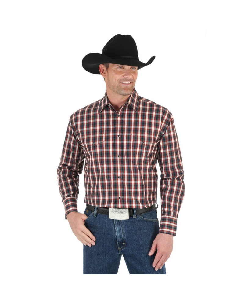 George Strait Long Sleeve Snap Shirt 