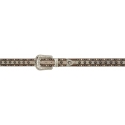 Angel Ranch® Ladies' Floral Embroidered Hair-on Belt