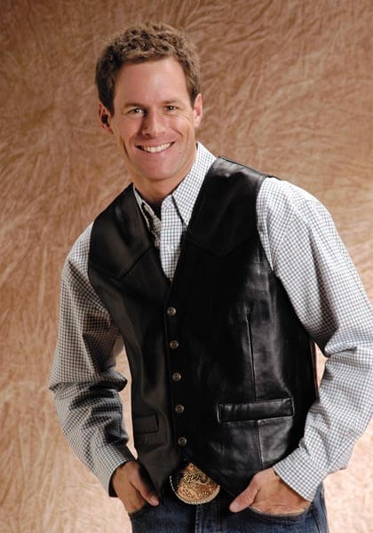 Roper Men s Lamb Skin Western Vest Tall Fort Brands
