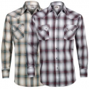 Ely and Walker® Men's LS Snap Plaid Shirt Assorted - Big and Tall