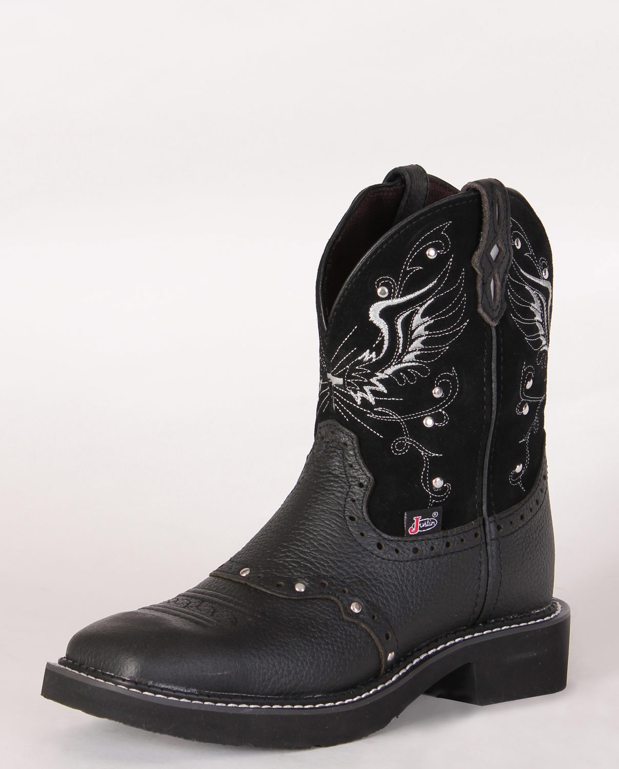 justin zipper boots
