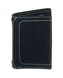 Carhartt® Men's Pebbled Black Trifold Wallet