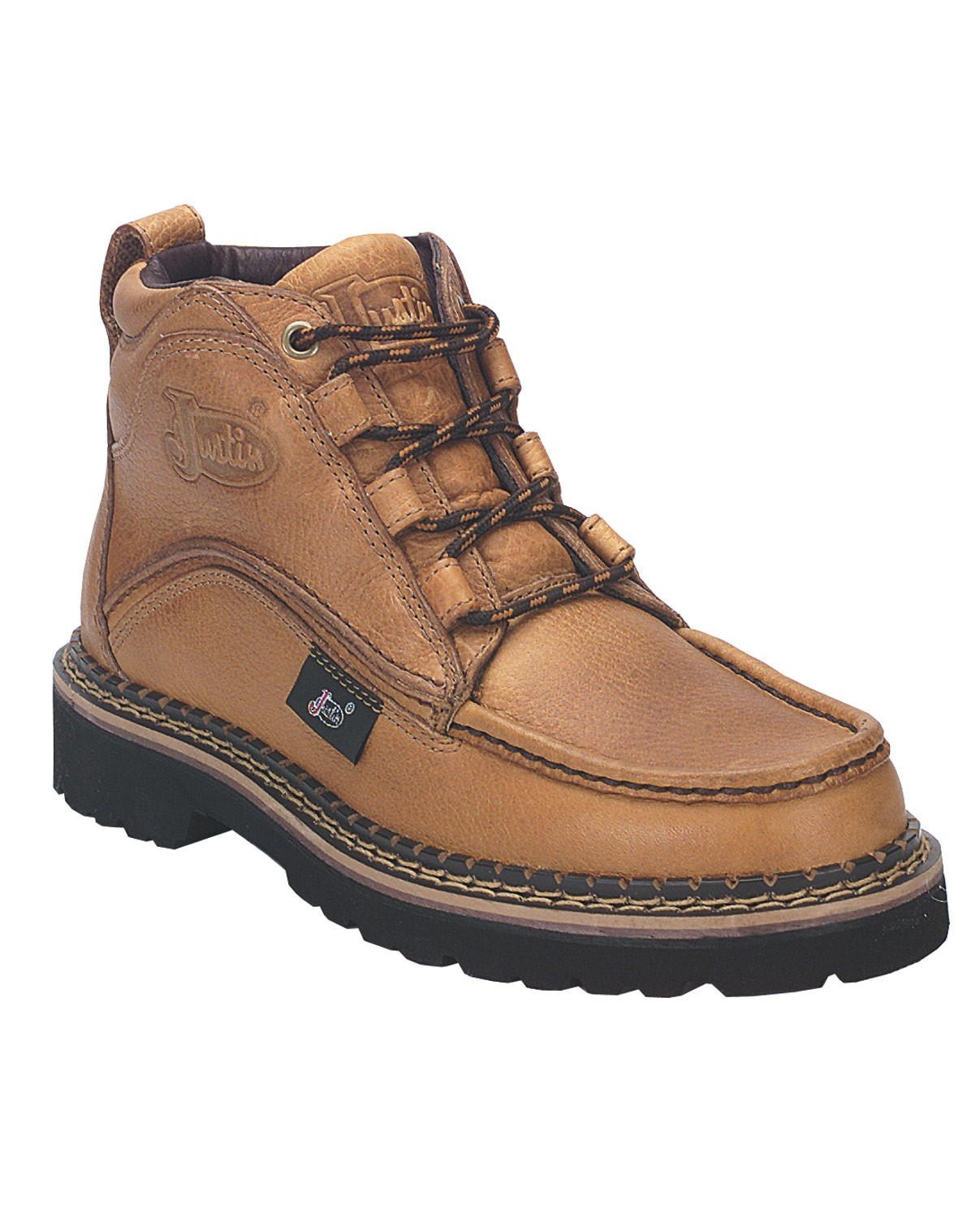 justin men's casual chukka boots