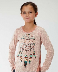 Roper® Girls' LS Dream Catcher Tee