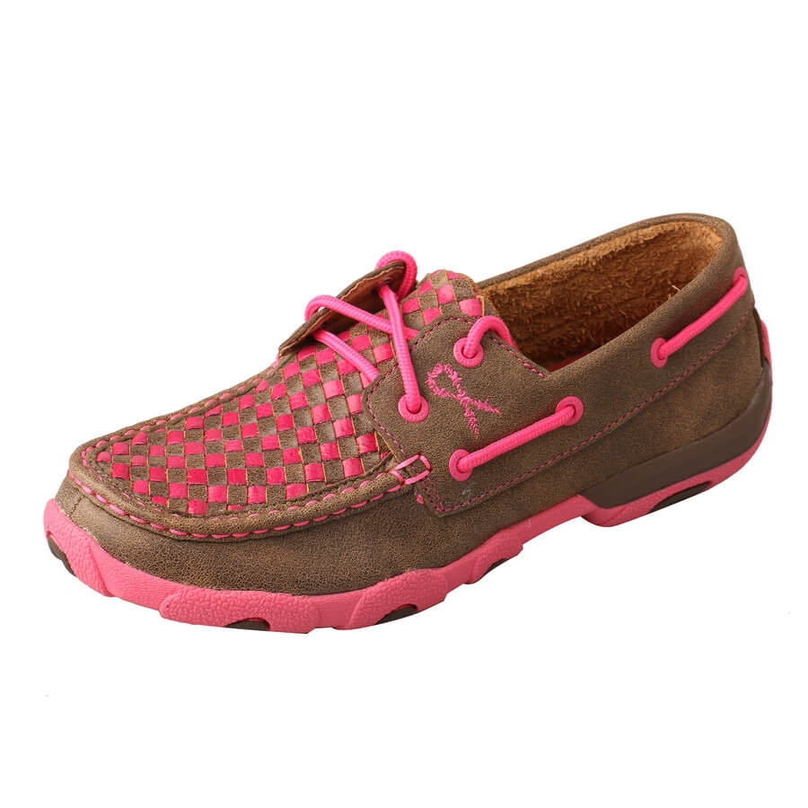 pink loafers ladies