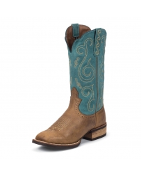 Justin® Boots Ladies' Turquoise Cattelman Boots