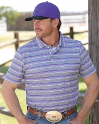 Cinch® Men's Arena Flex Stripe Polo