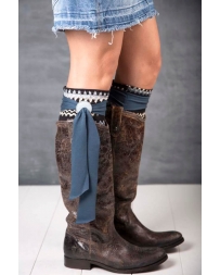 Little Boot Peep Ladies' Concho Villa Boot Topper