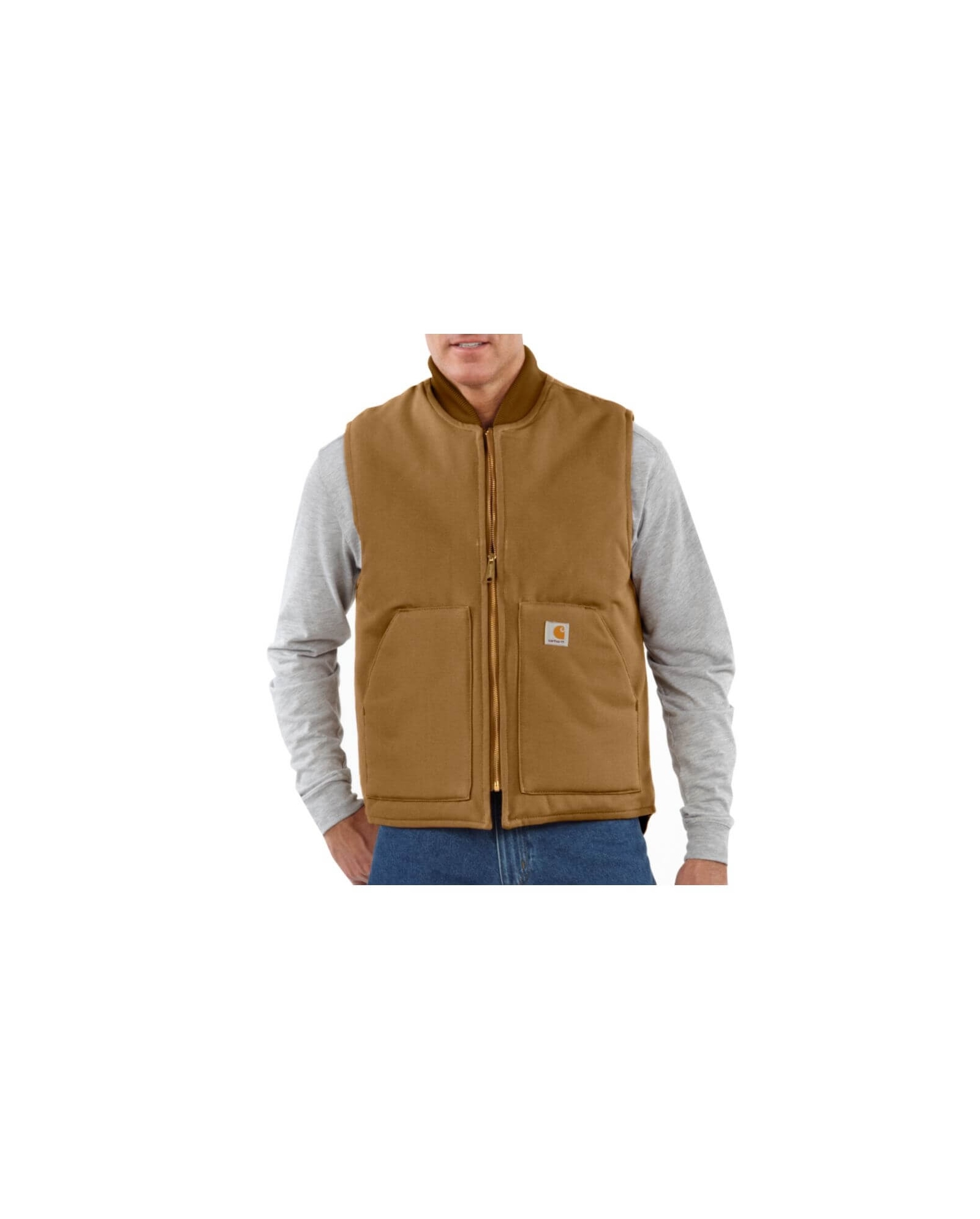 Carhartt® Men's Duck Arctic Quilt Lined Vest - Fort Brands